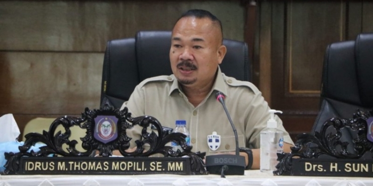 Ketua Komisi III DPRD Provinsi Gorontalo, Thomas Mopili. Foto Istimewa