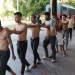 Polda Gorontalo mengamankan tujuh pemuda yang membawa senjata tajam (sajam)