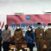 Puncak Peringatan Hari Anti Narkotika Internasional (HANI) Tahun 2021, diperingati secara nasional melalui virtual, turut dihadiri oleh Wakil Bupati Bone Bolango Merlan S. Uloli, Kepala BNNK Bone Bolango Rakhma Hubu, Wakapolres Bone Bolango Kompol Sudarsih dan jajaran pemerintah lainnya. (Foto Istimewa)