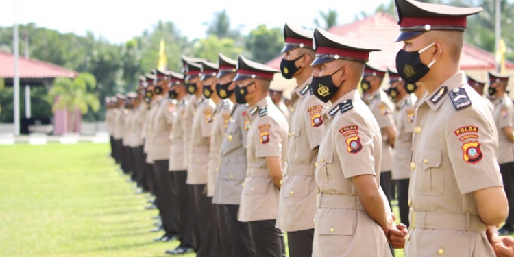 Pelantikan Bintara SPN Polda
