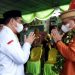 Bupati Bone Bolango Hamim Pou saat menerima kunjungan Tim Penilai Lomba Desa Tingkat Provinsi Gorontalo. (Foto Irul/Kominfo)