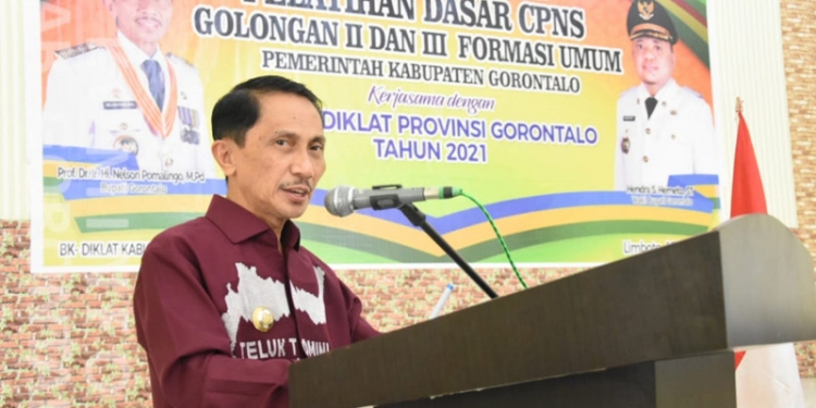 Bupati Gorontalo Nelson Pomalingo. (Kominfo Kabupaten Gorontalo)