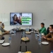 Bupati Gorontalo Nelson Pomalingo saat berkunjung di Kantor PT Atur Toko Solusi Indonesia, di Metropolitan Tower Cilandak, Jakarta Selatan pada Selasa (8/6/2021). Istimewa.