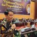 Bupati Gorontalo, Nelson Pomalingo saat membuka kegiatan rapat koordinasi pelaksanaan pencegahan dan pengendalian covid -19, di Swiss-Belhotel Manado, Senin (14/6/2021). Istimewa