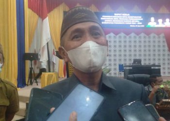 Bupati Pohuwato, Saipul Mbuinga. (ramlan/gopos)