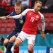 Christian Eriksen saat bertanding melawan Timnas Finlandia (suara.com)
