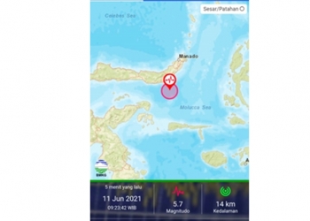 Gempa Sulut