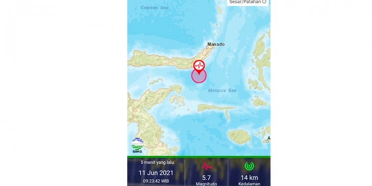 Gempa Sulut
