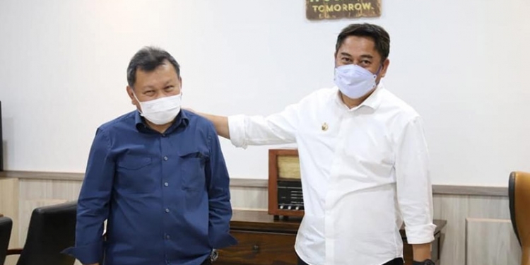 Pemkab Bone Bolango Gunakan Dana CSR Bank Sulutgo untuk Penataan Lapak Center Point