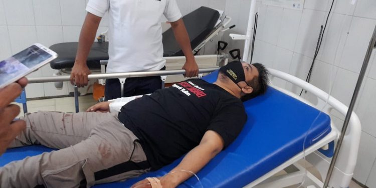 Pembacokan Pemred Media Online