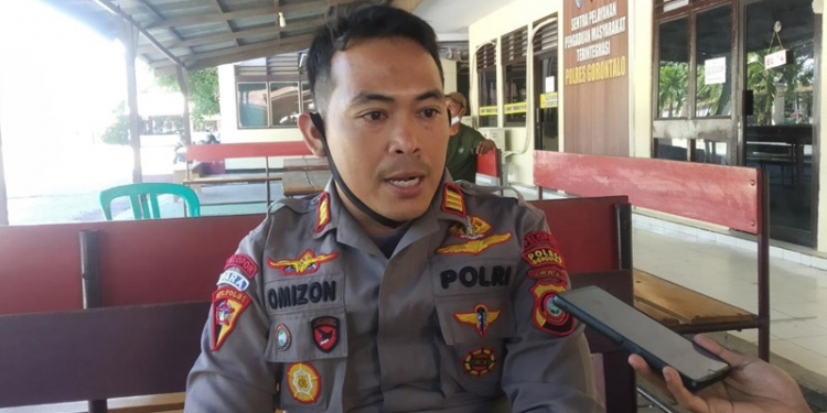 Kabag OPS Polres Gorontalo, AKP Omizon Eka Putra. (Putra Gopos)