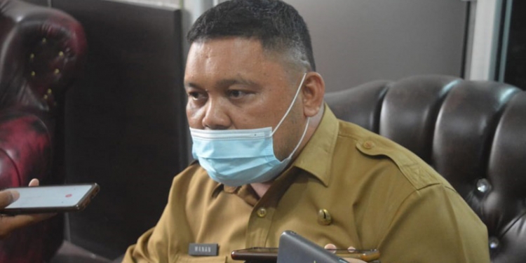 Kepala Bidang Anggaran Badan Keuangan Kabupaten Gorontalo, Yanto Manan. (Putra/Gopos).