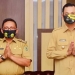 Wali Kota Gorontalo, dan Wakil Wali Kota Gorontalo, Marten Taha dan Ryan F Cono. (Diskominfo Kota Gorontalo)