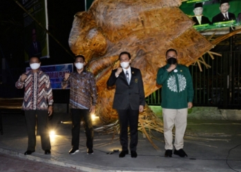 peresmian monumen Indonesia memorial place