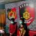 Dua terduga pelaku pembacokan terhadap Pemred media online Butota, AI dan IM diamankan di Polres Gorontalo Kota. (Ari/gopos)