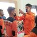 Direktur Bina Potensi Badan Nasional Pencarian dan Pertolongan Drs. Mochamad Hernanto saat memberikan pembekalan saat pembukaan kegiatan pelatihan di Gedung Germas, Kantor Bupati Gorontalo Utara.(foto.afif/hms)