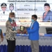 Bupati Pohuwato, Saipul Mbuinga dan Rektor Universitas Tadulako (Untad) Palu, Sulawesi Tengah, Prof, Dr, Ir. Mahfudz., MP, saat melakukan penandatangan MoU dalam bidang Kedokteran, Kamis (3/6/2021). (foto/Diskominfo).