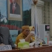 Sekretaris Daerah Provinsi Gorontalo (tengah) saat memimpin rapat pimpinan evaluasi penyerapan anggaran APBD tahun anggaran 2021 di ruangan Dulohupa kompleks Gubernuran Gorontalo, Selasa (15/6/2021). (foto: istimewa)