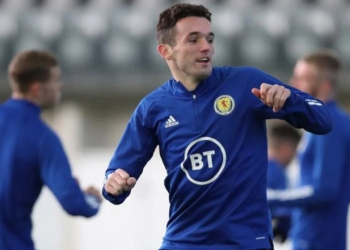 Pemain Skotlandia saat latihan. (EUFA.Com)