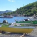Suasana pantai Leato Selatan, Kec. Dumbo Raya. Perahu nelayan yang banyak terparkir di pesisir pantai, menandakan kurangnya aktivitas melaut nelayan. (Foto: Aldy/gopos)