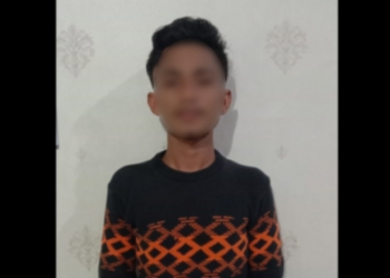 FDj, tersangka penikaman terhadap dua pemuda di Kelurahan Hunggaluwa, Kecamatan Limboto, Kabupaten Gorontalo. (istimewa)
