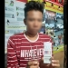 KM (23) seorang pengguna Narkoba jenis Sabu yang berasal dari Desa Butungale, Kecamatan Popayato Barat, Kabupaten Pohuwato. (foto/istimewa).