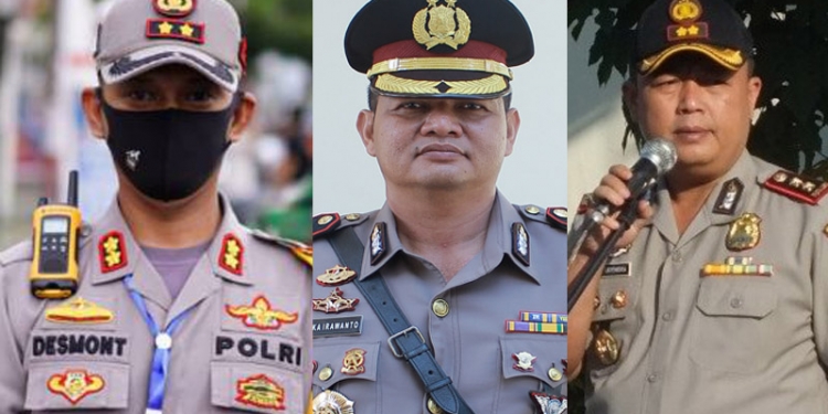 Mutasi tiga kapolres di Gorontalo