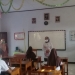 Wakil Bupati Bone Merlan S. Uloli saat memonitoring pembelajaran tatap muka di SMP 1 Tilongkabila (Indra/Gopos)