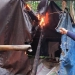 Camp Tambang Ilegal Dibakar