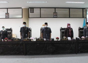 DPRD Kab. Blitar Gelar Paripurna Ranperda Pertanggungjawaban APBD TA 2020