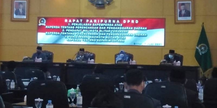 Paripurna DPRD Kota Blitar