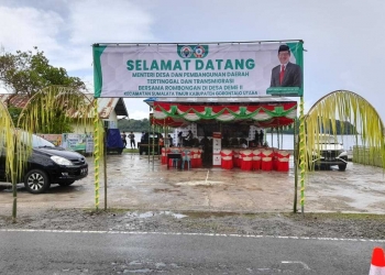 Pemerintah setempat sedang mempersiapkan kedatangan mentri yang akan membuka kegiatan Tomini Innovation Expo.