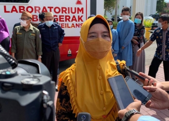 Kepala Dinas Kesehatan Provinsi Gorontalo, dr. Yana Yanti Suleman.