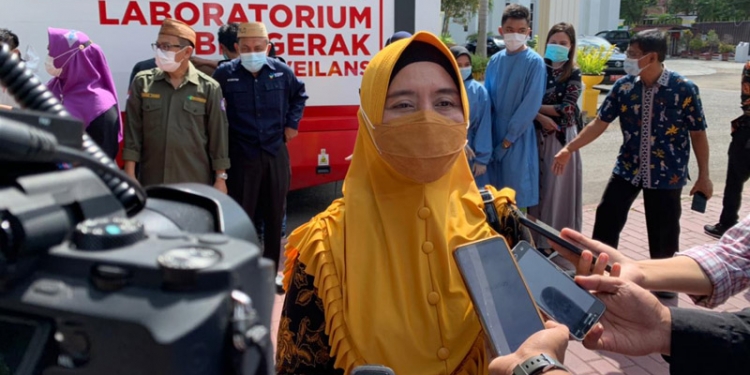 Kepala Dinas Kesehatan Provinsi Gorontalo, dr. Yana Yanti Suleman.