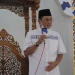 Wakil Ketua MPR RI Fadel Muhammad, saat memberikan sambutan usai melaksanakan salat Jumat berjamaah di Masjid Baitul Haq Islamic Center, Bone Bolango. (Foto Irul/Kominfo)