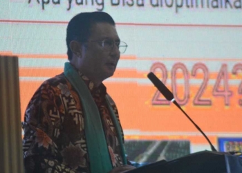 Wakil Ketua Majelis Permusyawaratan Rakyat (MPR) RI, Prof. Dr. Fadel Muhammad. (Foto: Putra/Gopos)