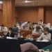 Bupati Gorontalo, Nelson Pomalingo saat menghadiri Focus Group Discussion (FGD), di Ballroom Hotel Grand Q, Rabu (23/6/2021). (Foto: Putra/Gopos)