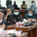 PASAR SENTRAL - Seluruh anggota komisi C Dewan Perwakilan Rakyat Daerah (DPRD) Kota Gorontalo, hadiri undangan DPRD Provinsi Gorontalo. Dalam rangka membahas kelanjutan dari terhentinya pembangunan Pasar Sentral. Senin (14/6/2021). (Foto: Humas)