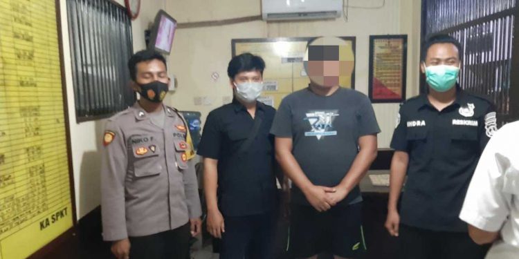 Pelaku penipuan terhadap gadis yang baru dikenalnya lewat Tinder. (Foto: humas Polres Tulungagung)