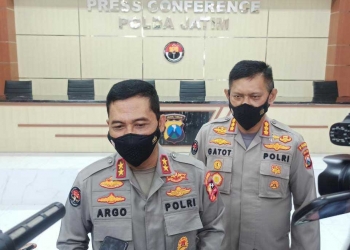 Kadiv Humas Polri, Irjen Argo Yuwono, saat berada di Polda Jatim, Jum'at (11/6/2021)
