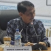 Bupati Gorontalo, Nelson Pomalingo saat menghadiri kegiatan Bedah Buku Reinventing Local Government, di Universitas Negeri Gorontalo (UNG), Senin (28/6/2021). (Foto: Putra/Gopos)
