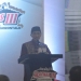 Bupati Gorontalo Nelson Pomalingo, saat memberikan sambutan di acara Silatnas, Di Rumah Makan Orasawa Limboto, Sabtu (26/6/2021). (Foto: Putra/Gopos)