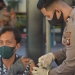 Suasana Vaksinasi Massal di Polda Gorontalo, Sabtu (26/6/2021). (Foto: Putra/Gopos)