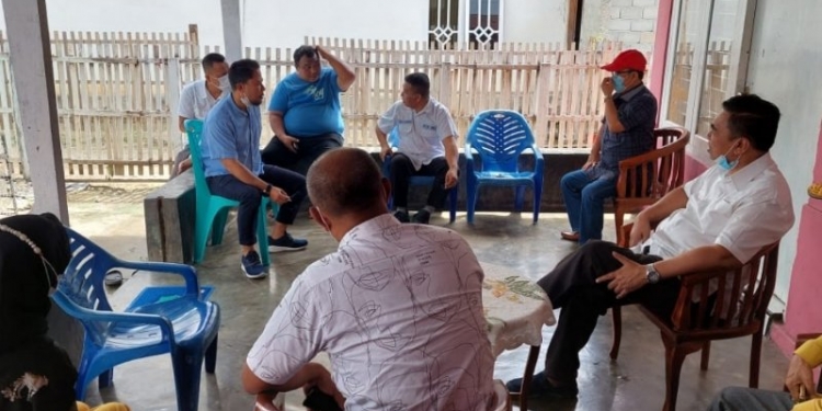 Komisi I DPRD Provinsi Gorontalo saat monitoring yang dilakukan di UTAMA TV Kabel yang ada di Kecamatan Bulango Timur, Kabupaten Bone Bolango, pada Jumat (9/7/2021). Foto istimewa