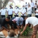 Proses Penyembelihan Hewan Qurban disaksikan oleh Sekretaris DPRD Provinsi Gorontalo. Foto istimewa