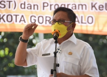 Wali Kota Gorontalo, Marten Taha. Foto (Diskominfo Kota Gorontalo)