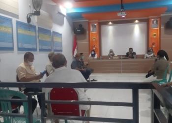 Komisi  I DPRD Provinsi Goorontalo saat memonitoring perkembangan desa digital di Desa Toto Utara, Kabupaten Bone Bolango, Rabu (28/7/2021). Foto Istimewa