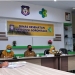 Wagub Gorontalo H. Idris Rahim (kedua kanan) mengikuti rakorev penanganan COVID-19 yang dipimpin oleh Menkes RI Budi Gunadi Sadikin secara virtual di aula Kantor Dinas Kesehatan Provinsi Gorontalo, Senin (12/7/2021). (Foto : Istimewa)