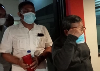 Empat Jam Bupati Gorut Beri Kesaksian di Polres Gorontalo Kota