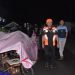 Bupati Pohuwato, Saipul Mbuinga, meninjau kondisi banjir yang melanda Kecamatan Dengilo, dan Kecamatan Paguat, Kabupaten Pohuwato. (Kominfo Pohuwato)